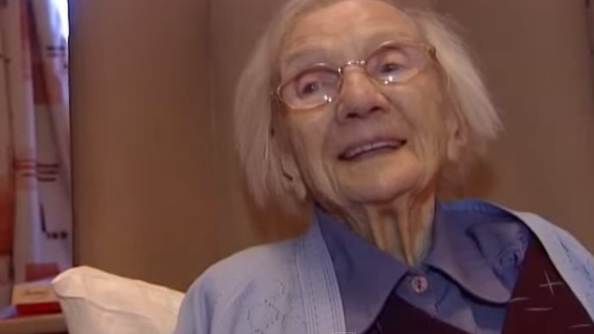 Jessie Gallan är 109 år gammal.